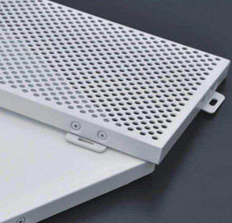 沖孔氟碳鋁單板0