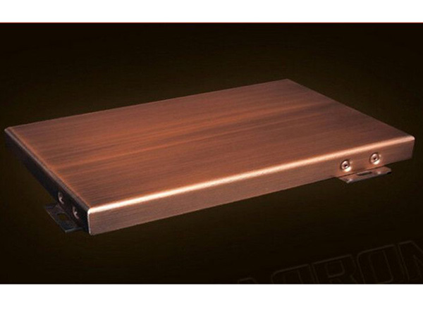 古銅拉絲鋁單板